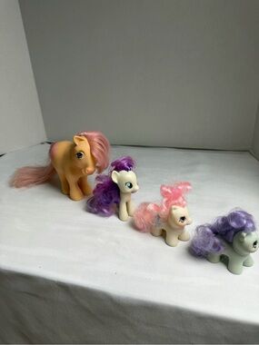 My Little Pony Lot Of 4 Vintage Names In Description Section